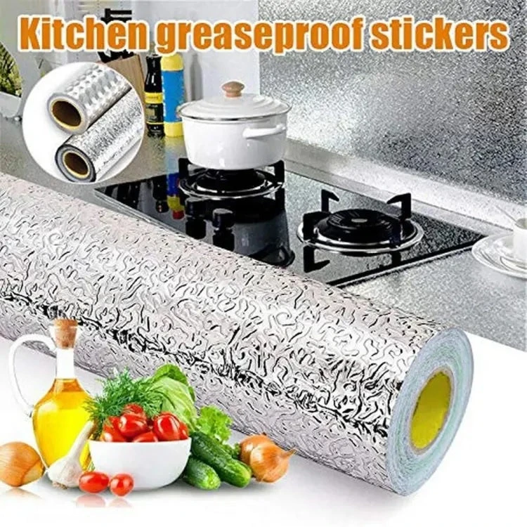 Kitchen Wall Stove Foil Stickers