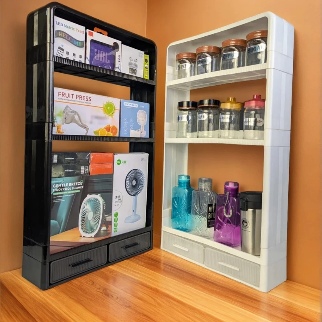 Multifunctional Storage  Cosmetics Organizer- Kitchen Rack