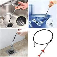 Pipe Cleaner | 5 Feet | Remover Cleaning Tools for Kitchen Sink
