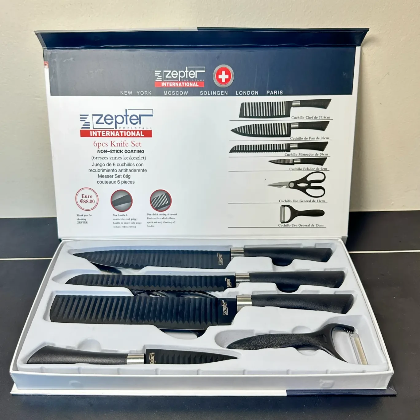 Zepter 6pcs Premium Knife Set