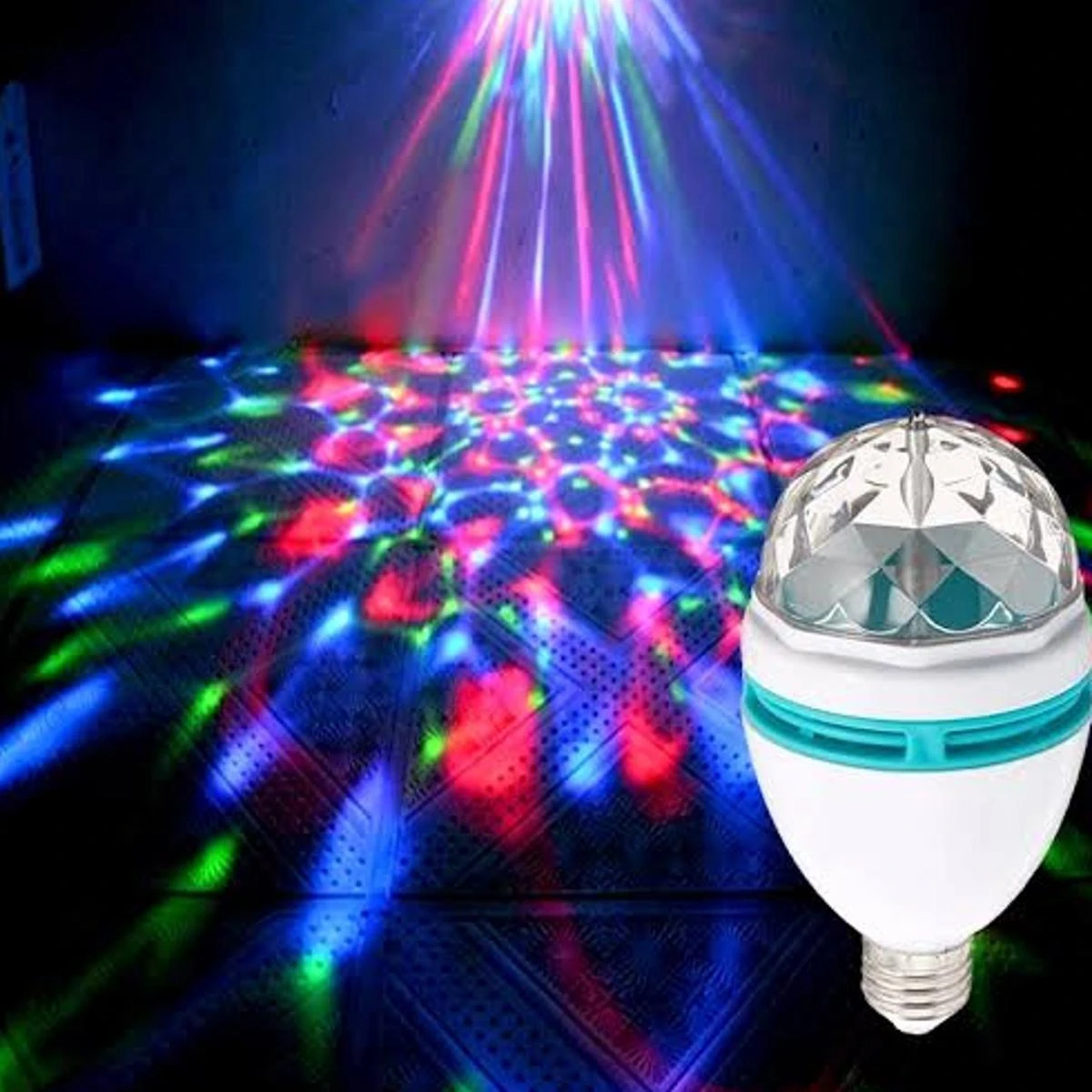 Disco Light / RGB LED / 360degree rotation / Dj bulb / Party light DJ Light
