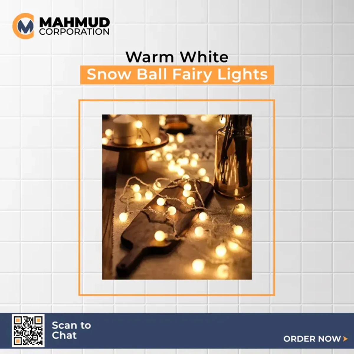 Warm White snow Ball Fairy Lights, Waterproof Decorative Fairy Lights 28 pieces set-MHN - fairy lights for room decoration
