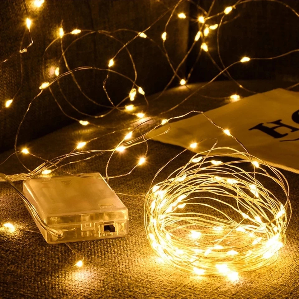 Decorative party String fairy lights for decoration 50 pcs bulb